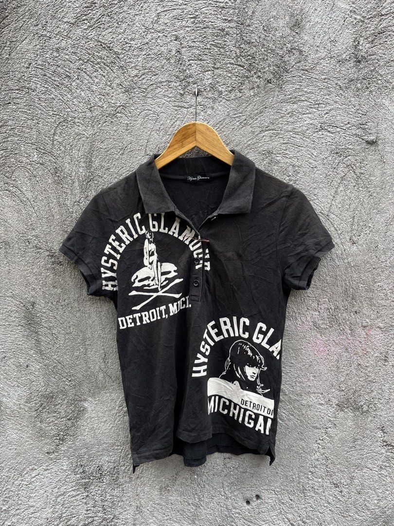 Hysteric glamour (Category: Activewear) located in Dasmarinas. Submitted by a_thrifters (Listing ID 1469983649, Image 1). Description: Hysteric glamour 17 width 23 length Issue fade parts Colorate 8.9/10 .