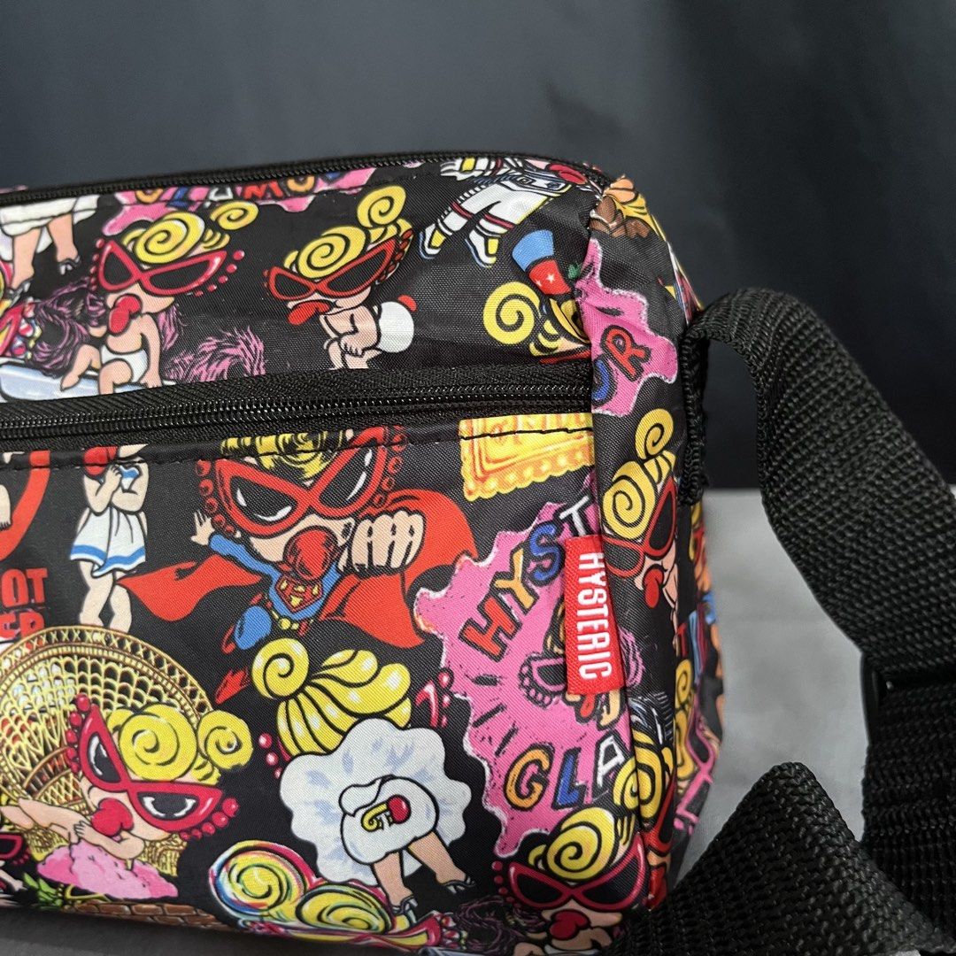 Hysteric glamour mini sling bag (Category: Sling Bags) located in Taguig. Submitted by maniladept. (Listing ID 1469990124, Image 2). Description: Hysteric glamour mini sling bag Orig(promo bag) No issue As new condition Nego Item only Dm.