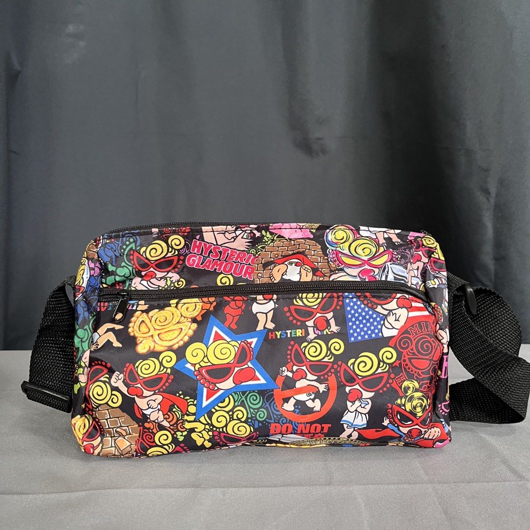 Hysteric glamour mini sling bag (Category: Sling Bags) located in Taguig. Submitted by maniladept. (Listing ID 1469990124, Image 3). Description: Hysteric glamour mini sling bag Orig(promo bag) No issue As new condition Nego Item only Dm.