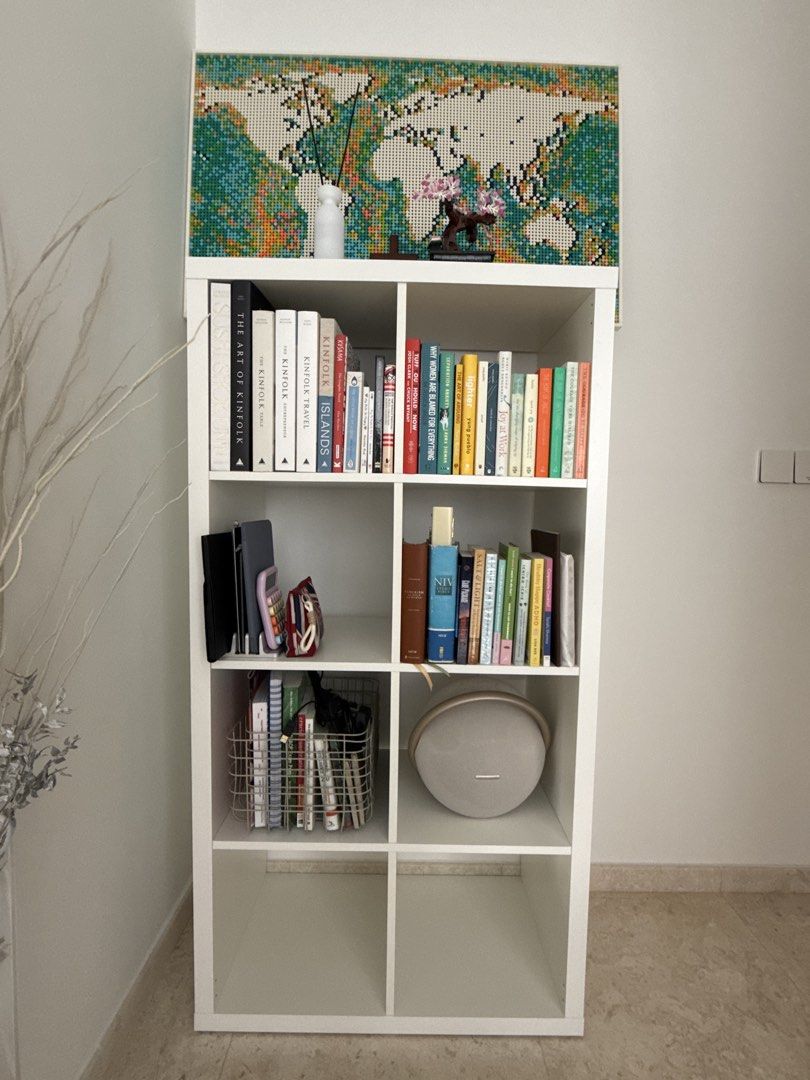 IKEA KALLAX Shelving Unit 2x4 White, Furniture & Home Living, Furniture ...