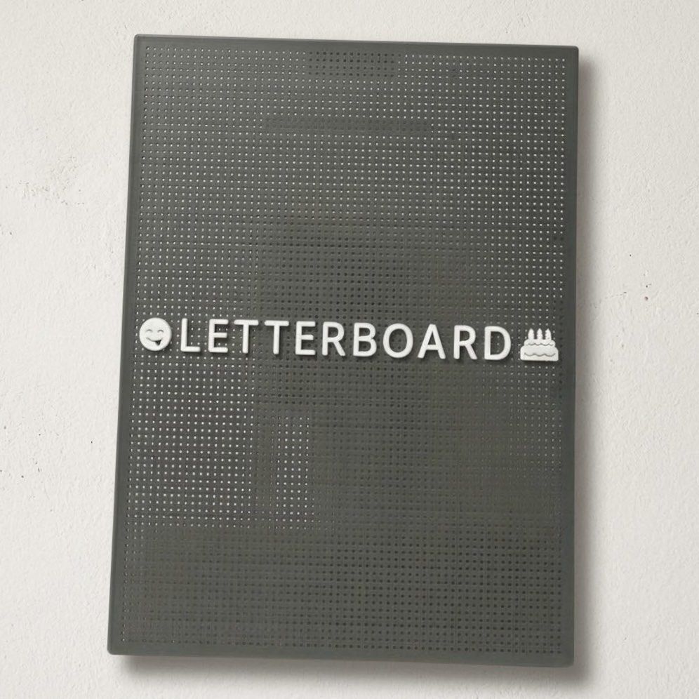[IKEA] SVENSÅS Peg Board with Letters (Category: Stationery & School Supplies) located in Manila. Submitted by catsup835 (Listing ID 1470042560, Image 1). Description: Authentic limited edition IKEA SVENSÅS Peg Board with Letters. • 30 cm x 40 cm • Box and manual not included • Versatile use as a message board, cafe menu, or home decor; can stand on a desk or be mounted on the wall • Comes with two full sets of white letters/symbols and a 100% po