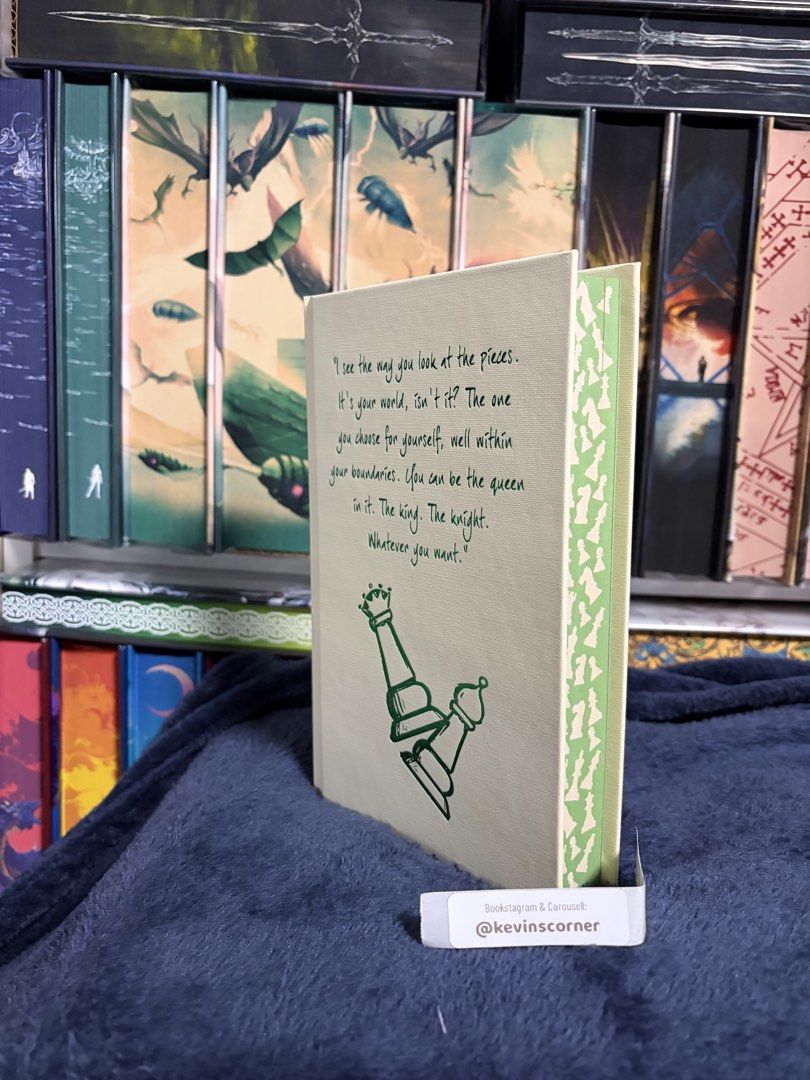 Illumicrate Check & Mate by Ali Hazelwood (Category: Storybooks) located in Makati City. Submitted by kevinscorner (Listing ID 1470041284, Image 3). Description: Check & Mate by Ali Hazelwood - the original / 1st ed Afterlight by Illumicrate edition - with reversible dust jacket and foiling on the hardback.