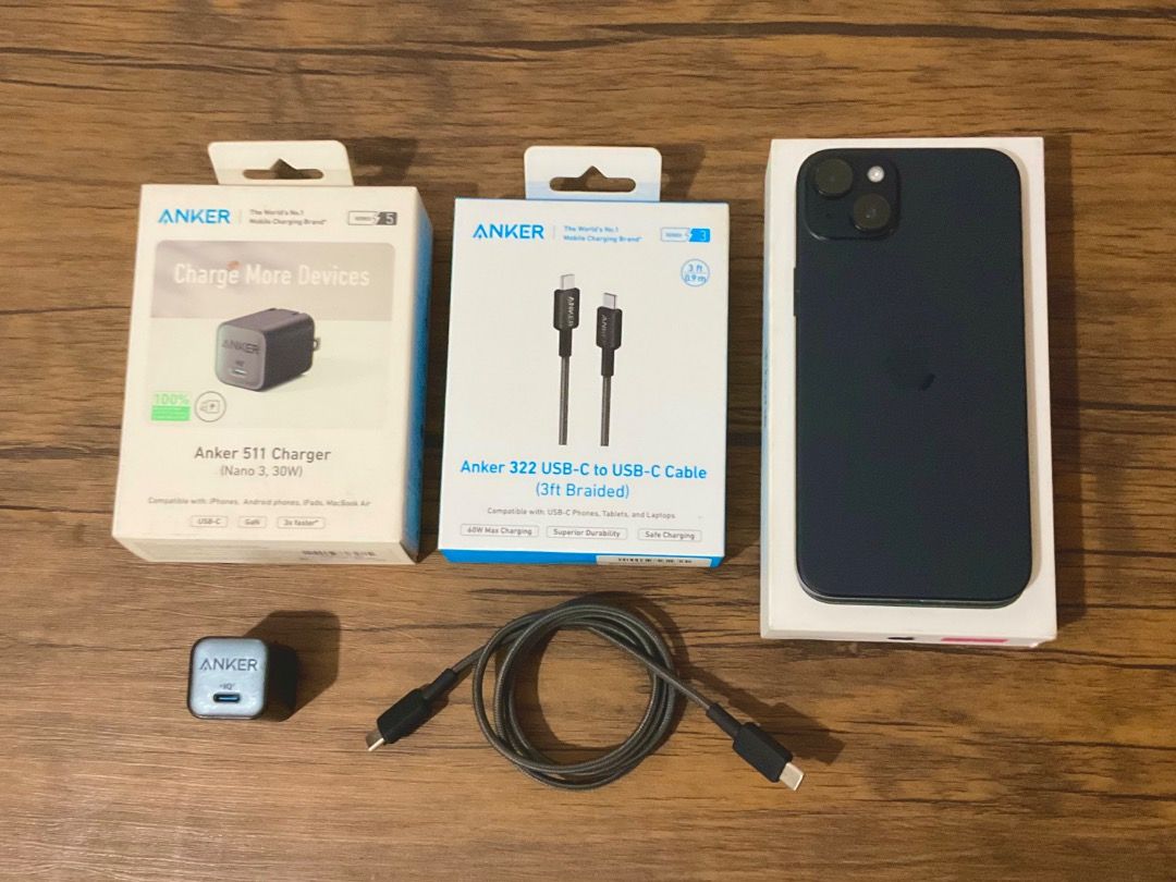 iPhone 15 Plus (Category: iPhone 15 Series) located in Noveleta. Submitted by hdrebadavia (Listing ID 1470033596, Image 1). Description: Price ₱30,000 UNIT DETAILS • Model: iPhone 15 Plus • Color: Black • Storage: 128GB • Battery Health: 81% • Purchase Date: January 2024 • SIM: Not carrier-locked; eSIM supported CONDITION • Used, with minimal scratches and signs of normal usage • No known major issues • All functions working properly • No history