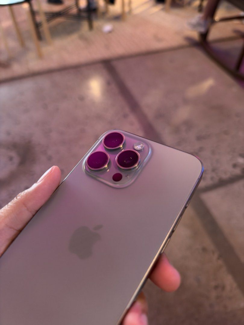 iPhone 15 Pro Max 256gb (Category: iPhone 15 Series) located in Manila. Submitted by alyannaross (Listing ID 1470029857, Image 3). Description: iPhone 15 Pro Max 256GB ₱32,000 256GB Storage 77%Battery Health Natural Titanium Color Face ID working Camera working Open line/Factory unlocked Minor scratches on the screen, but not noticeable if turned on Minor dents on the upper right corner All parts are original Please check photos for the unit’s ac