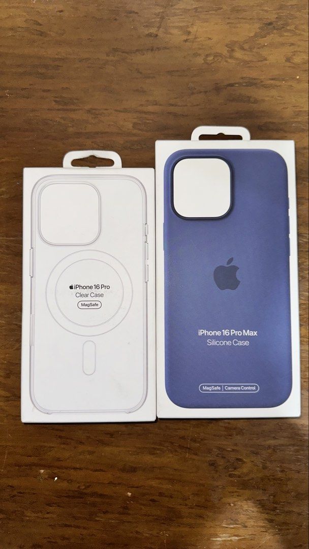 Iphone 16 Pro and Pro Max Case (Category: Cases & Sleeves) located in Paranaque City. Submitted by namastemaster (Listing ID 1469974353, Image 1). Description: 📱 FOR SALE — iPhone 16 Pro Series Cases BRAND NEW & SEALED — NEVER USED iPhone 16 Pro — ₱1,000 • Clear Case with MagSafe iPhone 16 Pro Max — ₱1,200 • Denim Silicone Case with MagSafe 🧲 MagSafe compatible 📦 Brand new & sealed 💰 Can sell individually or bundle 🚚 Shipping available — shi