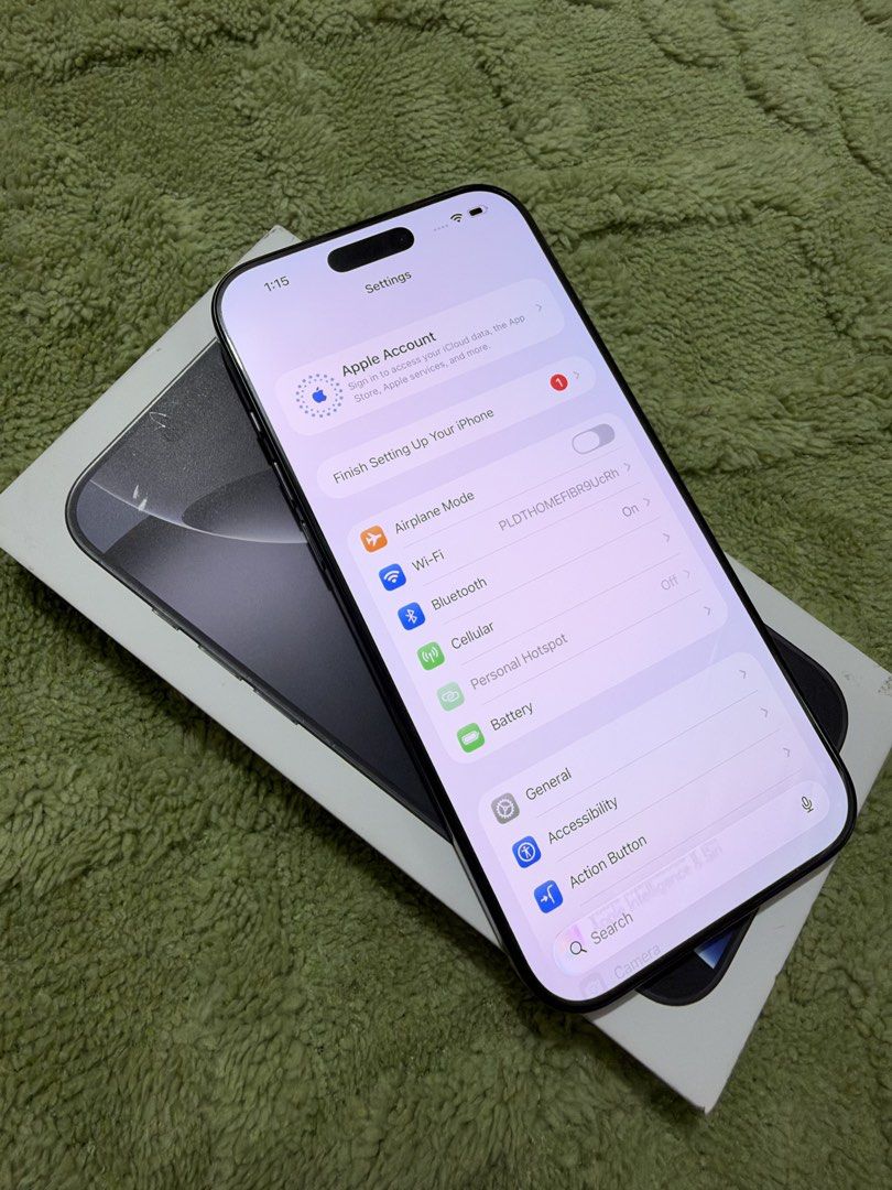 Iphone 16 pro max 512GB (Category: iPhone 16 Series) located in Quezon City. Submitted by bprpawnshop (Listing ID 1470124224, Image 3). Description: Remata unit. No issue. Complete with receipt. No history of repair. 📍diamond arcade 2ndflr cubao. Fbpage: bpr gadget pawnshop .