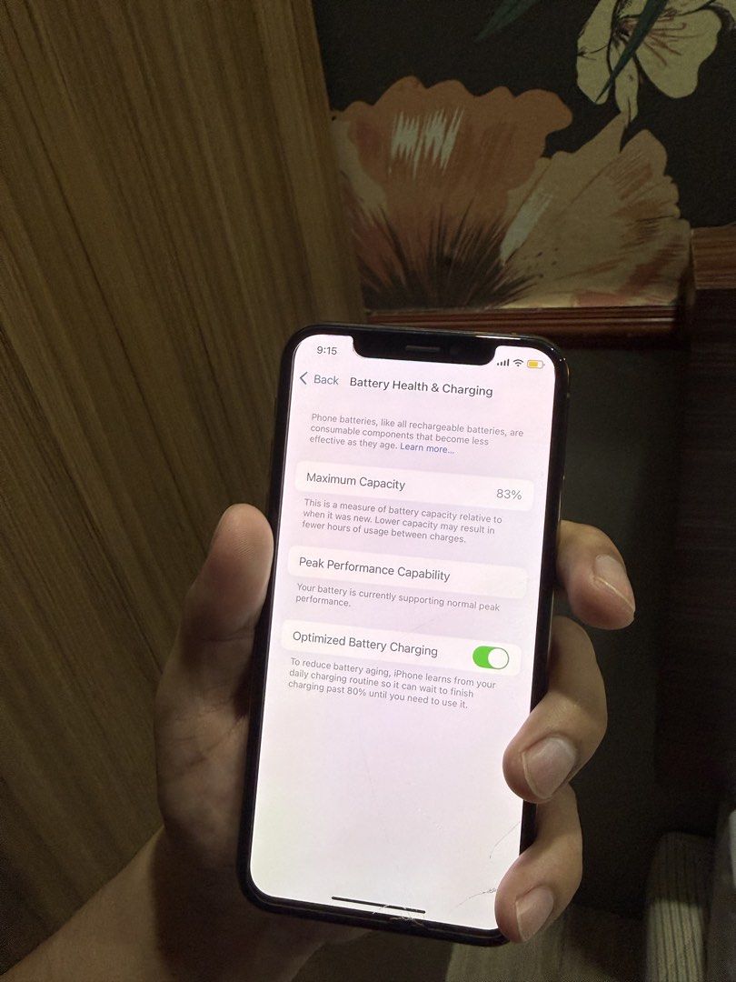 Iphone xs 256gb openline (Category: iPhone X Series) located in Quezon City. Submitted by tyler8. (Listing ID 1469968122, Image 3). Description: Iphone xs 256gb Openline no repair history tempered need palitan nag crack na 83% bh rfs: decluttering all working marikina meetup or lrt 2 station .