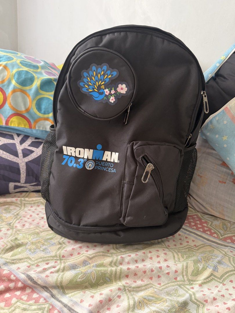 Ironman 70.3 Palawan Backpack 2025 (Category: Backpacks) located in Manila. Submitted by daleyo (Listing ID 1469963669, Image 1). Description: Race kit during the Ironman 70.3 in Palawan last 2025 See issue at the last photo.