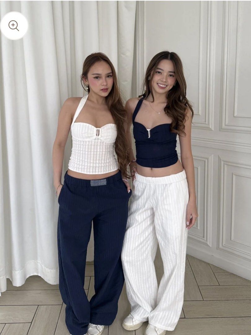 Isa The Label Navy Elena Top (Category: Sleeveless) located in Pasay City. Submitted by lovedby.mmm (Listing ID 1470067739, Image 2). Description: ۶ৎ size xs - s ۶ৎ love this top, can style in so many ways ۶ৎ soft quality fabric · · ─ ·ʚɞ· ─ · · ۶ৎ mop: gcash ۶ৎ mod: same day delivery (lalamove/grab) tags: brandy melville isa the label phia the label edikted shushi clothing hollister h&m miu the label princess polly coquette coastal clean girl sk