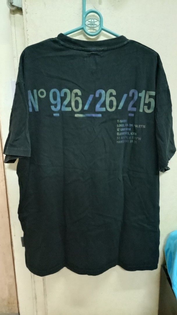 Izzue Black T-Shirt Size M (Category: Tshirts & Polo Shirts ) located in Manila. Submitted by rizu09 (Listing ID 1470039896, Image 3). Description: - Brand: Izzue - Color: Black - Size: Medium - Design: Iridescent graphic print with lightning bolt on chest; large numbers and lettering on the back - Fit: Short sleeves, crew neck, straight hem - Condition: Excellent / Great for .