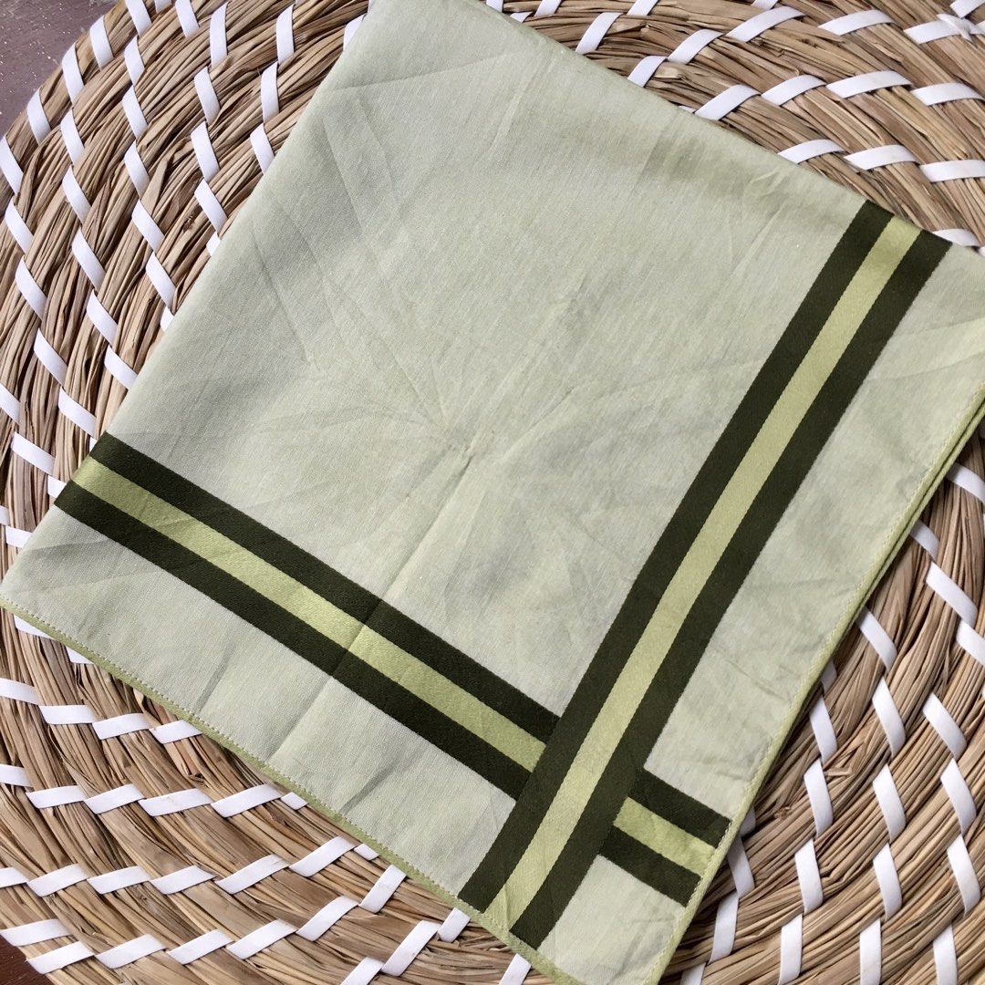 Japan cotton hankies bundle 3pcs (Category: Handkerchief & Pocket Squares) located in Quezon, Isabela. Submitted by hankies_garden2 (Listing ID 1470026073, Image 2). Description: Fixed price‼️ Cotton hankies from Japan 1 day reservation only‼️ *Please manage your expectations if there would be min flaws/ washable dirt/ small storage stain- major flaws will be disclosed #japanhankies #japanscarves #mcm #branded #fendi #picasso #luxuryhanky #celine