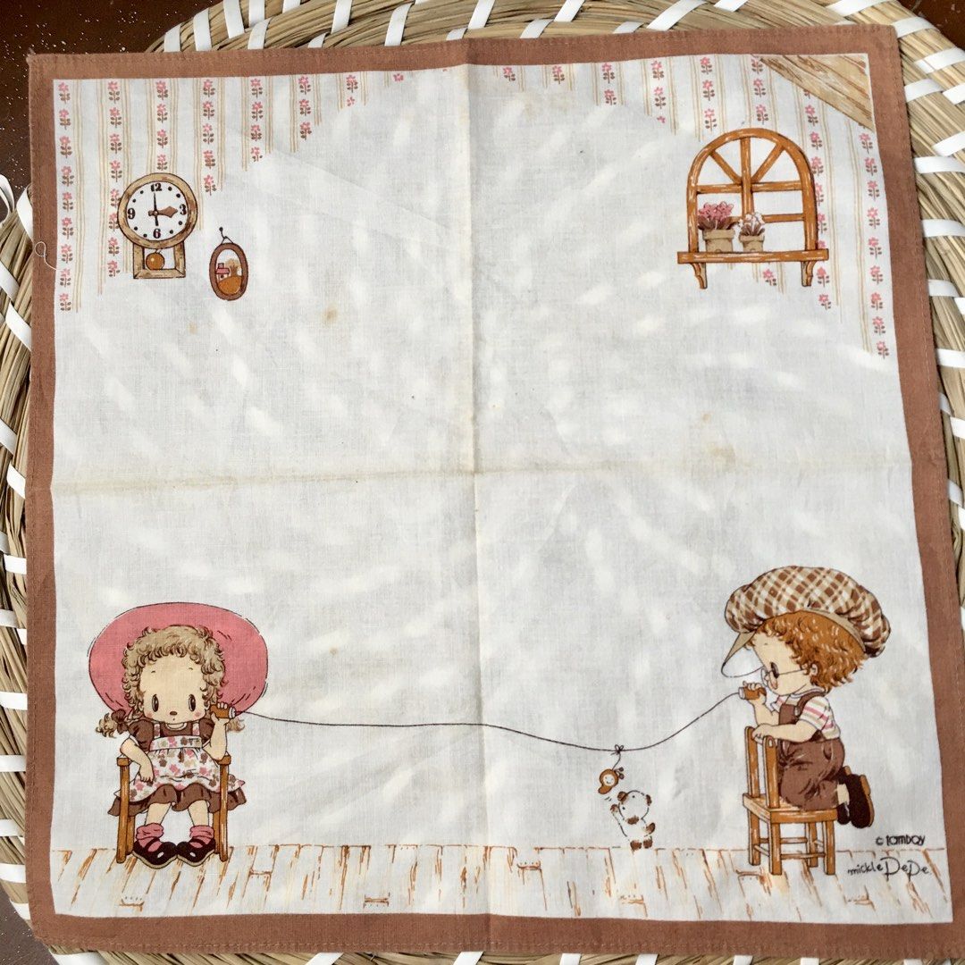 Japan cotton hankies for kids bundle 3pcs (Category: Handkerchief & Pocket Squares) located in Quezon, Isabela. Submitted by hankies_garden2 (Listing ID 1470035524, Image 3). Description: Fixed price‼️ Mix of bnew/ like new/ lightly used Cotton hankies from Japan 1 day reservation only‼️ *Please manage your expectations if there would be min flaws/ washable dirt/ small storage stain- major flaws will be disclosed #japanhankies #japanscarves #mcm 