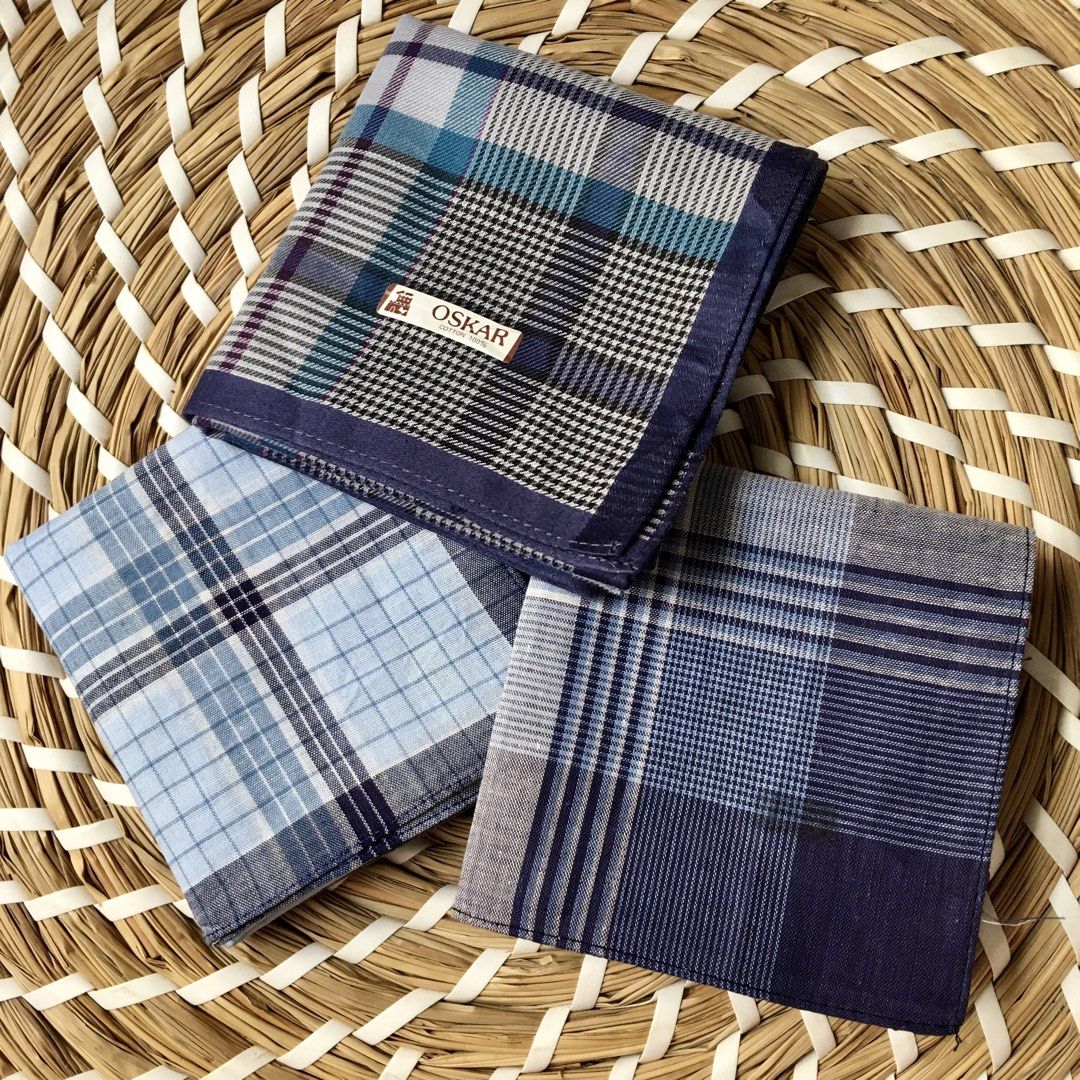 Japan Cotton hankies for men bundle 3pcs (Category: Handkerchief & Pocket Squares) located in Quezon, Isabela. Submitted by hankies_garden2 (Listing ID 1470028103, Image 1). Description: Fixed price‼️ Cotton hankies from Japan 1 day reservation only‼️ bnew #japanhankies #japanscarves #mcm #branded #fendi #picasso #luxuryhanky #celinehandkerchief #fendihandkerchief #burberryhandkerchief #ysl #Givenchy.