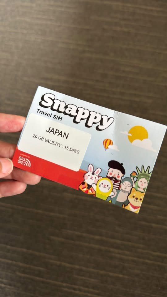Japan Data Sim Card 20gb (Category: Sim Cards) located in Las Pinas. Submitted by jmnb23 (Listing ID 1469976450, Image 1). Description: Japan Sim Card 20GB valid for 15 days upon activation - sealed, unopened, unused - Php 1015 on orange app, selling for 850 - good data signal in Tokyo and Osaka (tried before that’s why I alway order this when going on an international flight) Rfs: double order :( i only need one.