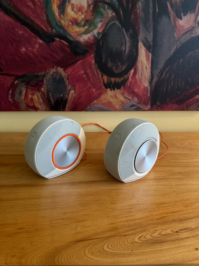 JBL Pebbles USB Desktop Speakers (White), Audio, Soundbars, Speakers ...