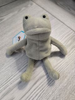 Jellycat Sad Frog Plush Toy 18cm, 玩具收藏品, 玩具, 絨毛玩具 - Carousell