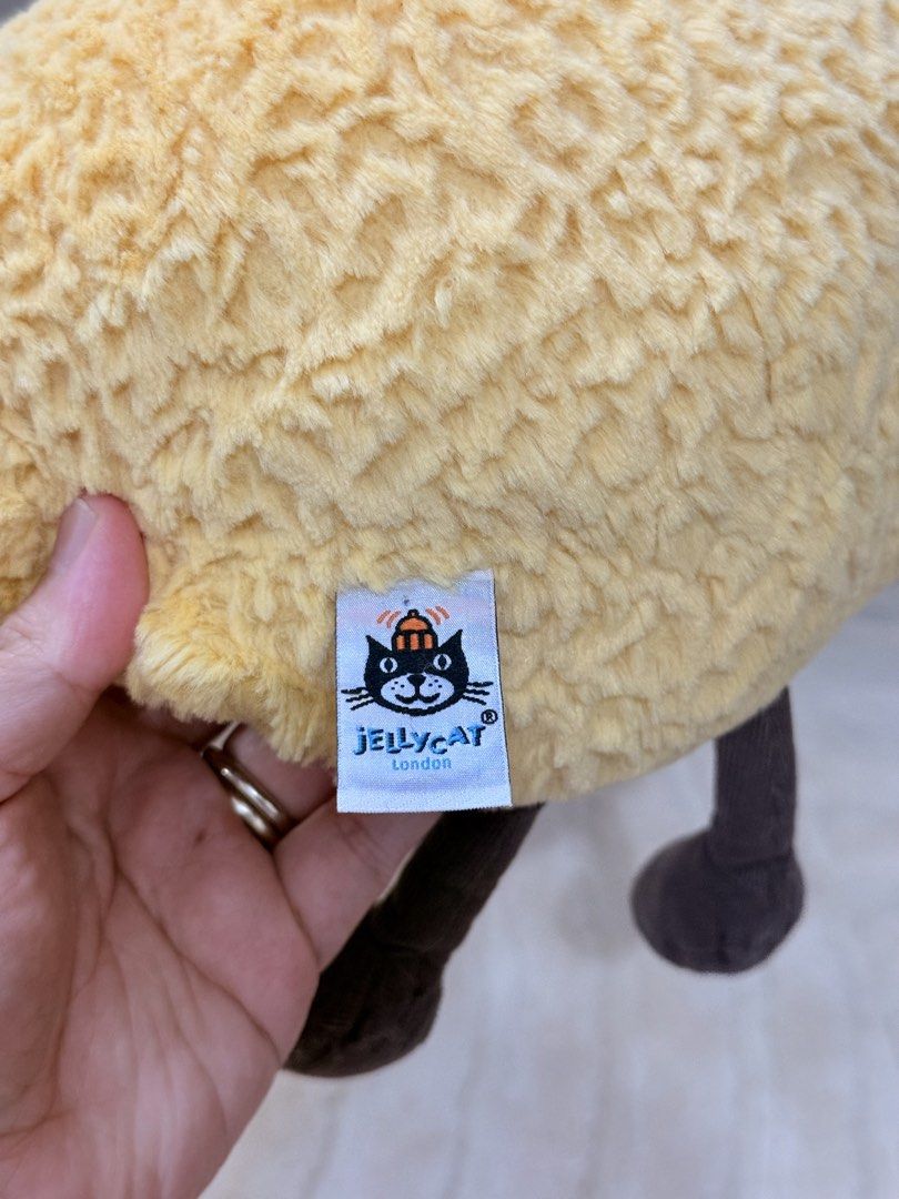 Jellycat lemon large (Category: Plushies & Soft Toys) located in Tagaytay City. Submitted by denalycoco51 (Listing ID 1469953902, Image 2). Description: Please manage expectations before claiming! 💕 • NO REFUND / NO EXCHANGE — all sales are final. • ITEM CONDITION: Well loved, Only used for display. • Authenticity guaranteed • Please check all photos & descriptions carefully. • Payment within 24 hours unless otherwise agreed. • Reservations: 1 d
