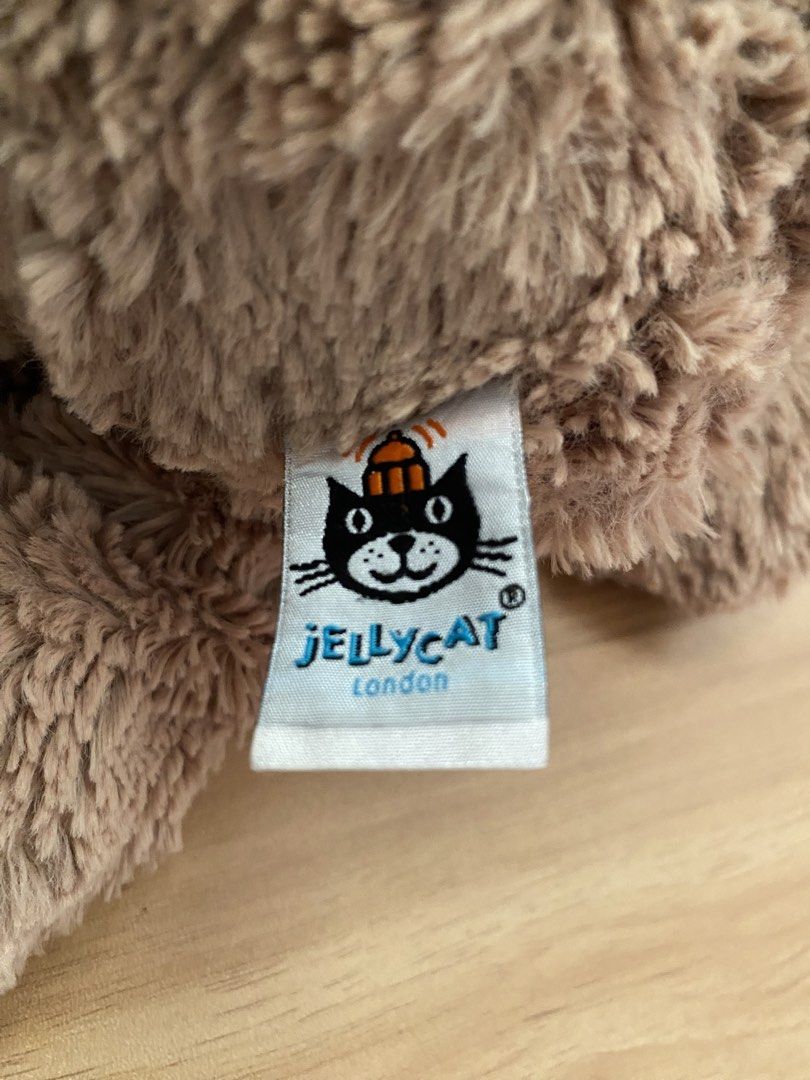 Jellycat London Bumbly Bear (Category: Plushies & Soft Toys) located in Caloocan City. Submitted by izzyjelly (Listing ID 1470001099, Image 3). Description: ❗️NEEDS STUFFING❗️ ✅FREE SHIPPING✅ - Authentic Jellycat London plush bear in light brown - Super soft textured fur with dark stitched eyes and nose - Original cloth tags attached (includes care & safety info, safe from birth) - Clean, flawless condition with no stains or damage - Ideal cuddle
