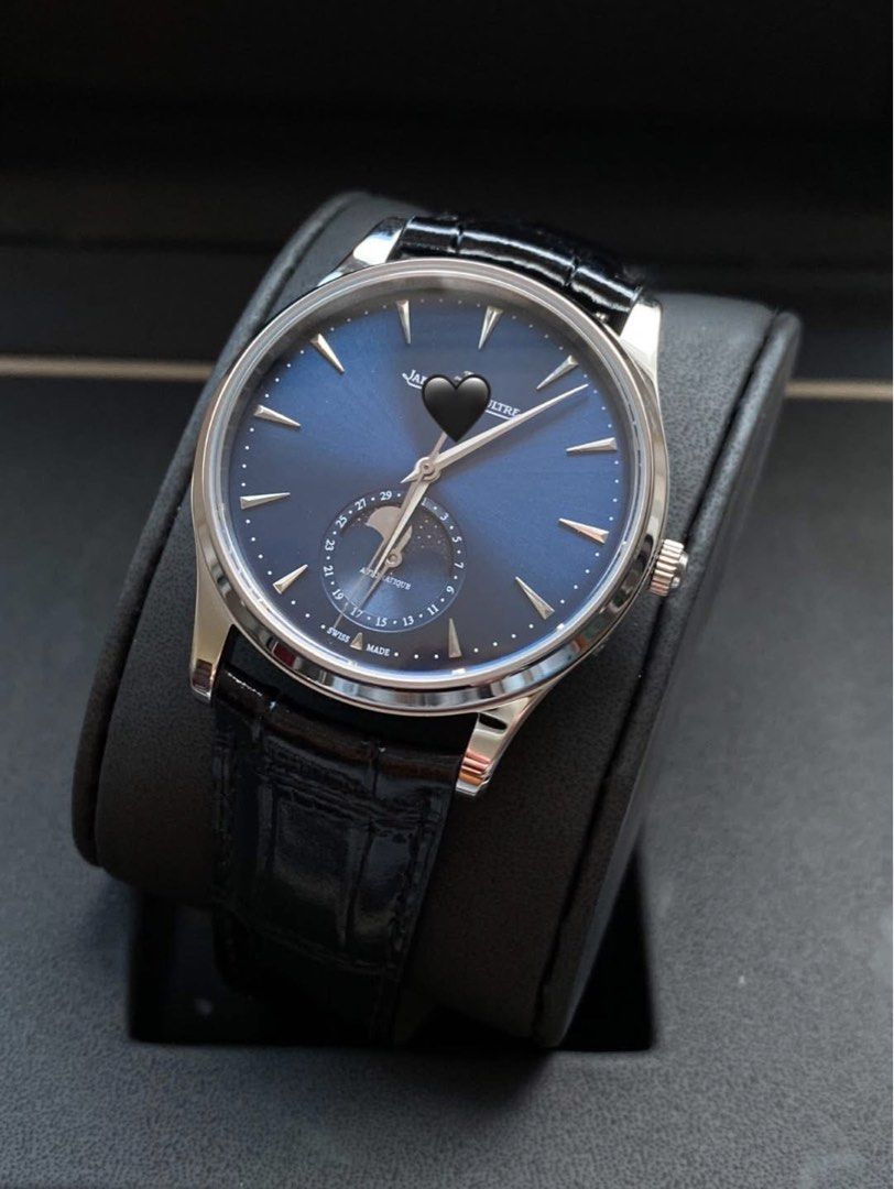 J-L-C Master Ultra Thin Moon Top G. (Category: Men's Watches) located in San Juan City. Submitted by loveswatches22 (Listing ID 1470009820, Image 3). Description: Price Negotiable Onhand Watch Same Day Delivery DM for more details Stainless Steel Case Leather Strap Automatic Movement With Complete Inclusion .