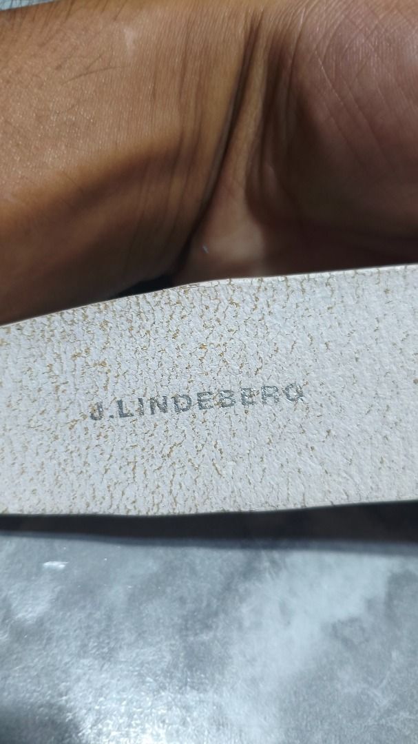 Jlindeberg Leather Belt (Category: Belts) located in Caloocan City. Submitted by lorkan04 (Listing ID 1470055259, Image 3). Description: Authentic Size 34-35 Waist Need Repaint Good Condition Genuine Leather .
