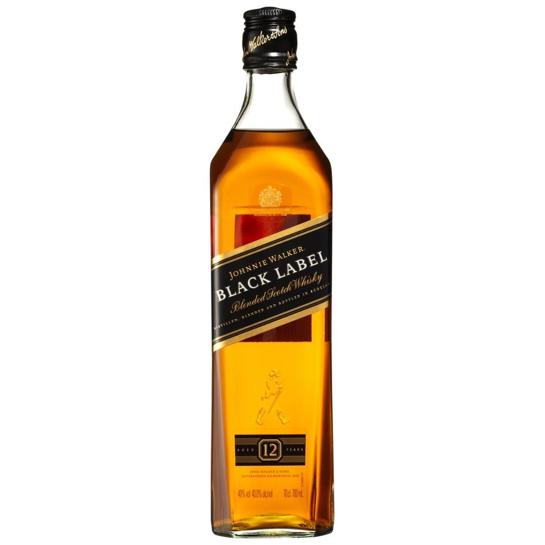 Johnnie Walker Black Label 12 Year Old Blended Scotch Whisky, Food ...