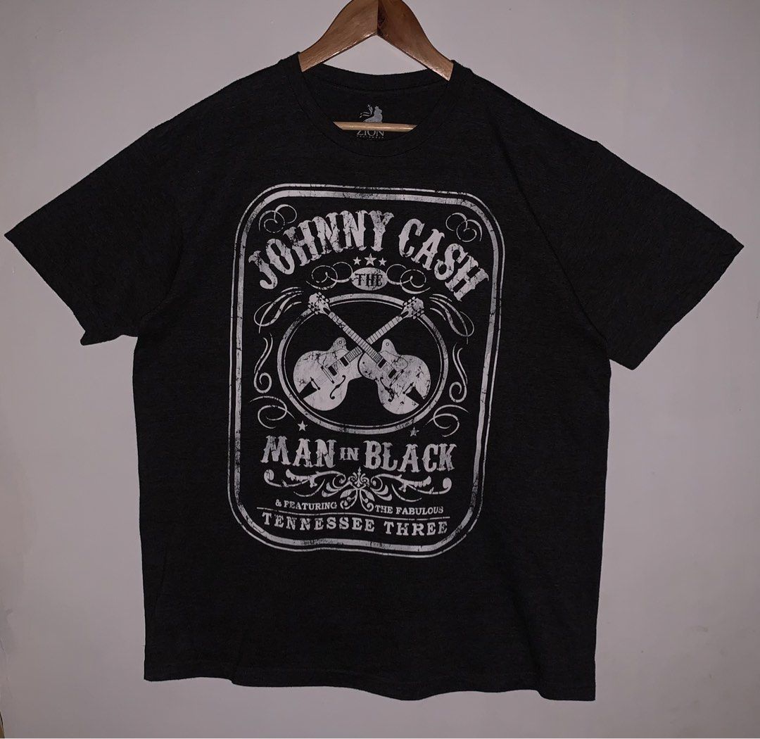 JOHNNY CASH FOR SALE (Category: Tshirts & Polo Shirts ) located in Angeles City. Submitted by browsetheracks (Listing ID 1469950347, Image 2). Description: FOR SALE JOHNNY CASH MAN IN BLACK GRAPHIC TEE SIZE XL ON A ZION TAG (23×29) IN EXCELLENT CONDITION! NO ISSUE *ON A REALLY NICE CHARCOAL COLORWAY ₱550+SHIPPING FEE DM ME FOR MORE INFO 🔌 Note: Every item is photographed accurately to showcase its actual condition. Before shipping, each garment 