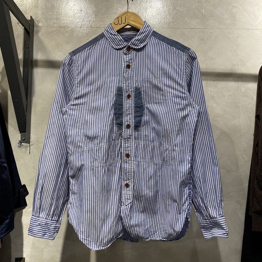 Junya Watanabe Man Comme Des Garcons Longsleeve (Category: Luxury Apparel) located in Quezon City. Submitted by rebirthalley (Listing ID 1470028980, Image 2). Description: Width-19 Length-26 Sleeve-23 Shoulder-15.5 Hem-19 Excellent No flaws.