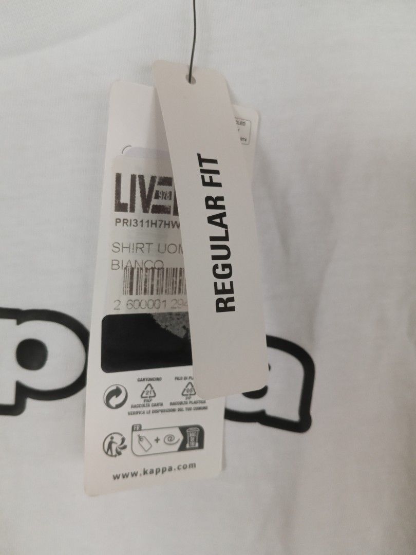 Kappa White Tshirt Size: Xlarge (Category: Tshirts & Polo Shirts ) located in Navotas City. Submitted by vanilla_sandalwood (Listing ID 1469992743, Image 3). Description: -Brand New -Brand: Kappa -Size: XL -Color: White -Tshirt.
