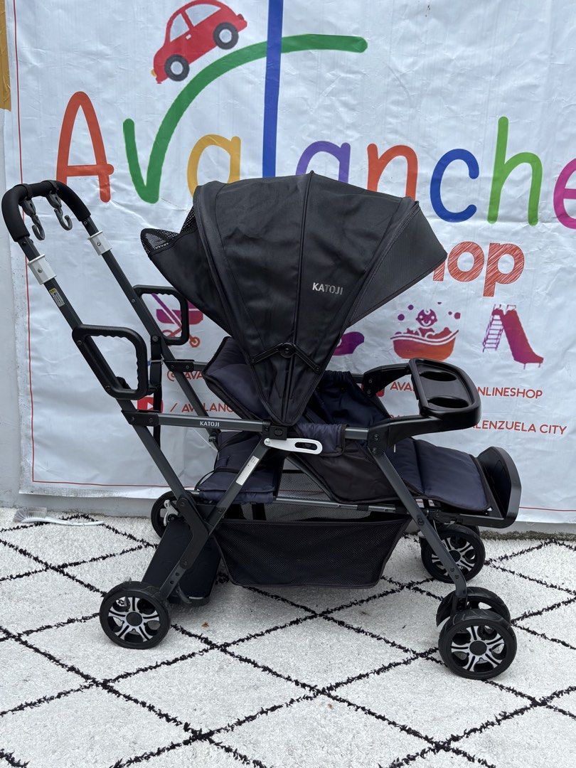Katoji sit and stand tandem stroller (Category: Strollers) located in Manila. Submitted by avalanchesonlineshopmainacount (Listing ID 1470037807, Image 2). Description: .