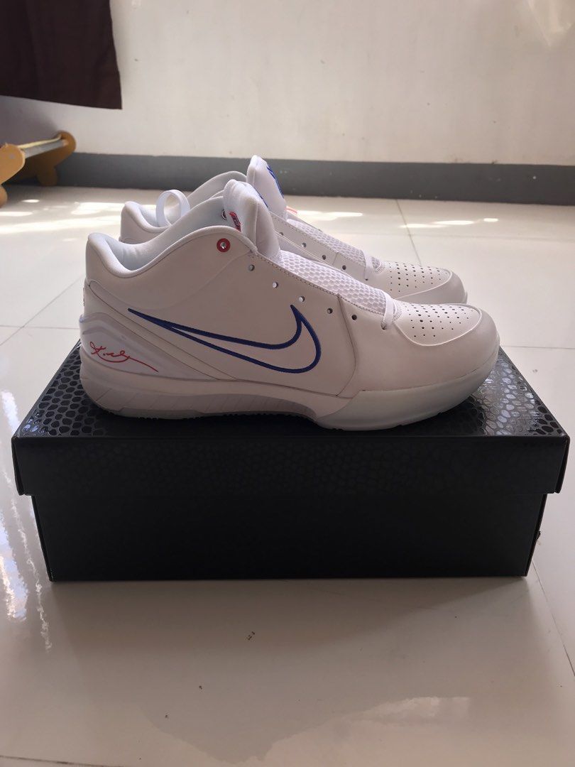 Kobe 4 Protro Draft day ‘Clippers’ (Category: Sneakers) located in Manila. Submitted by justsneaks_ (Listing ID 1470135388, Image 2). Description: Kobe 4 Draft Day LA Clippers Bnds Size 10 9500 MOP: BANK TRANSFER, GCASH, CASH Shipped thru: J&T, LBC, LALAMOVE 📍Muntinlupa city.
