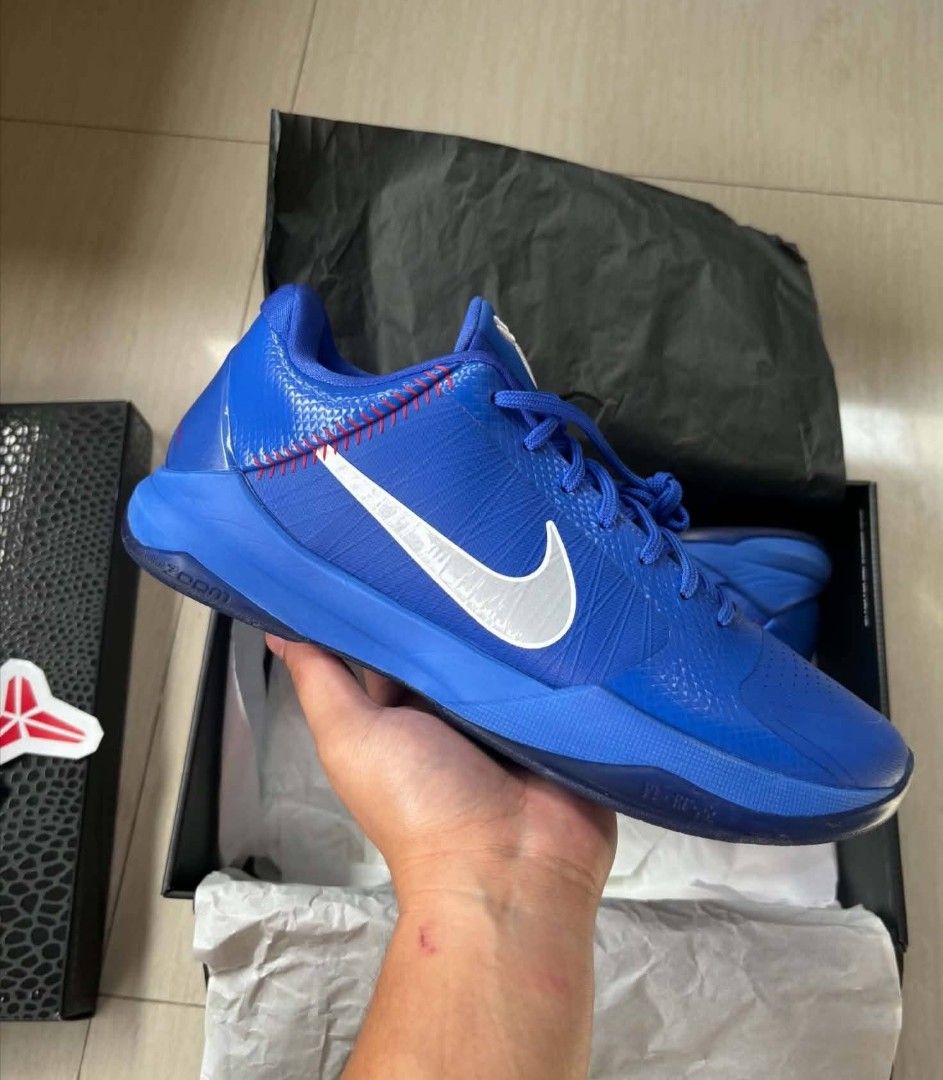 Kobe 5 Dodgers (Category: Sneakers) located in Manila. Submitted by brightcloud.173bea (Listing ID 1469990287, Image 2). Description: Kobe 5 Dodgers Size 11 Men's Used Once Indoor PRICE: 14,995 PHP✅ 📈🔥 📍 Location: Sto. Tomas, Batangas 🚛🚢✈️ Nationwide Shipping Available 📦 Shipping fee to be shouldered by the buyer.