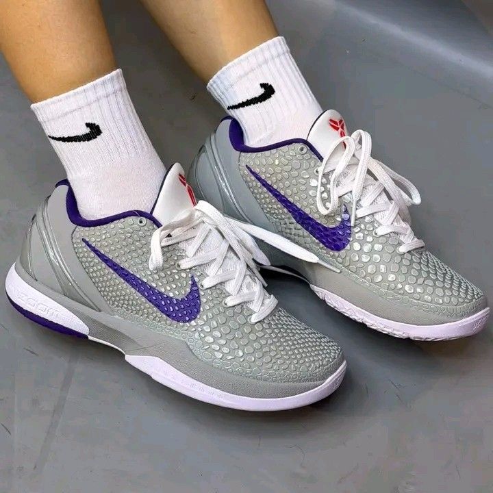 Kobe 6 "Gray Purple" 🥶😍 (Category: Sneakers) located in Manila. Submitted by josier_181 (Listing ID 1470039663, Image 1). Description: Available now Ma'am/Sir Pm for more details Your order via lalamove COD or GCASH payment. Kung anong nasa post ko po yun po mismo ang dadating na item sa inyo 💯 Good quality and condition Thank you and God bless Womens Size Guide 5US - 36 EU/FR - 22CM 6US - 37 EU/FR - 23CM 6.5US - 37.5 EU/FR - 23.5CM 7US - 38 E