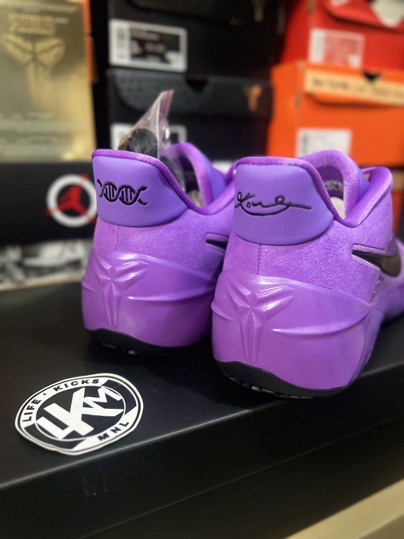 Kobe AD Purple Stardust (Category: Sneakers) located in Pasay City. Submitted by rowellcadiz (Listing ID 1470072559, Image 2). Description: Kobe AD Purple StartDust On hand / In transit Titan Release Brandnew Available Size Size 12 ₱9,995 ( Titan Release ) On hand Size 13 ₱10,500 ( Nike App ) In transit Size 14 ₱13,000 ( Titan Release ) In transit Meet up Pasay Area Shipping Nationwide.