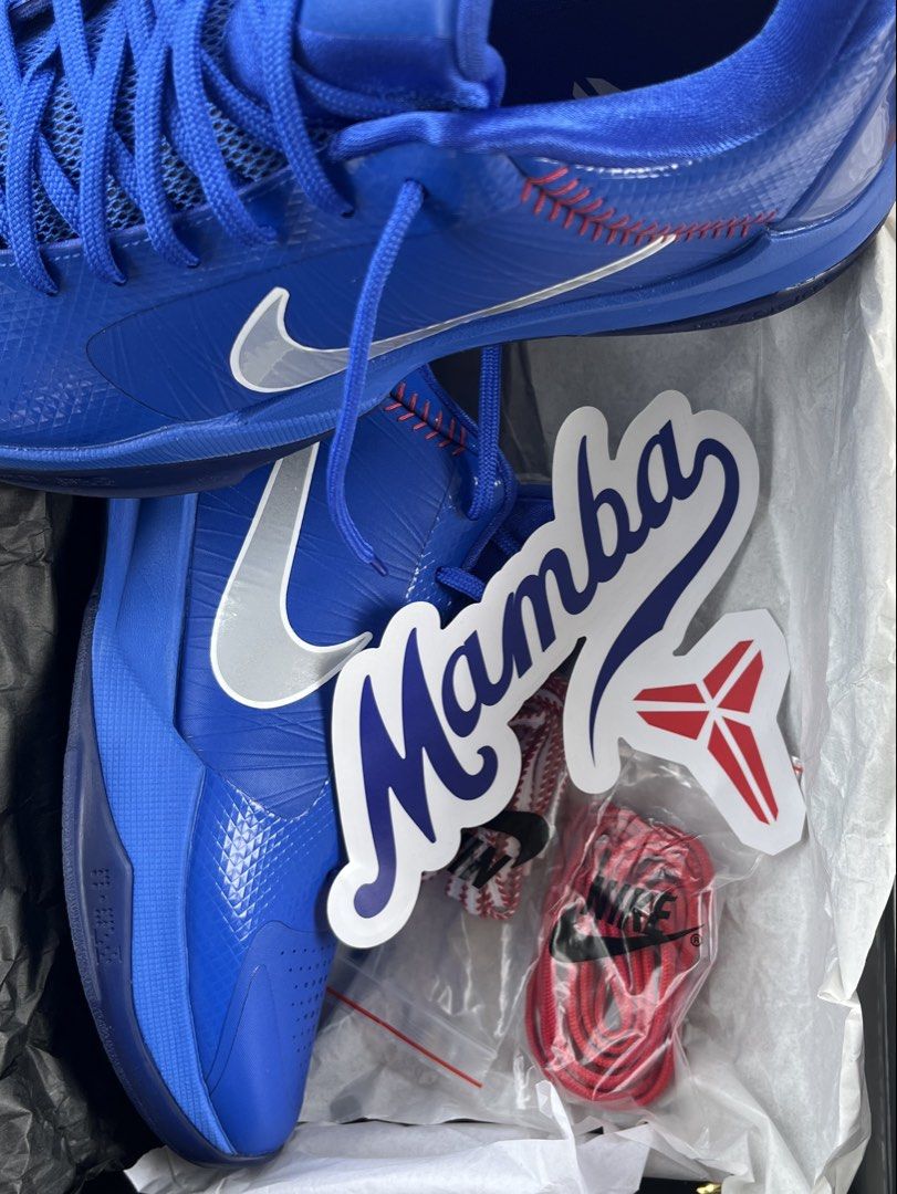 Kobe V Protro Dodgers (Category: Sneakers) located in Manila. Submitted by angelaylor52968 (Listing ID 1469985826, Image 3). Description: Worn once Rfs: Wrong size.