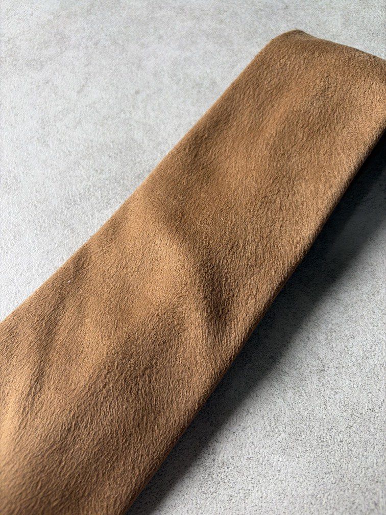 KSC Suede Necktie (Category: Ties) located in Pasig City. Submitted by chamoisee (Listing ID 1469958990, Image 2). Description: like cowfur material .