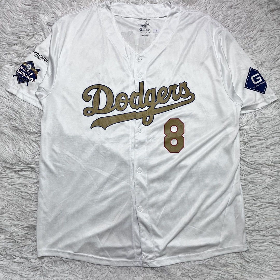 La dodgers MLB jersey (Category: Activewear) located in Baguio. Submitted by sellingtonshop (Listing ID 1469950300, Image 1). Description: u5. Los Angeles Dodgers Baseball Jersey #8 Hernandez by Dodgers Stadium Size: XL Dimes: 32*26 Condition: excellent Issue: washable dirt, fresh from box Mine:980 Steal: 1080 Grab: 1280.
