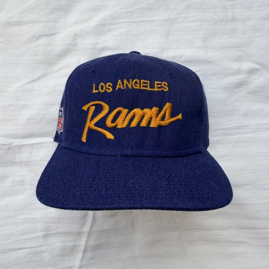LA RAMS (Category: Caps & Hats) located in Pasig City. Submitted by jaaard (Listing ID 1469970495, Image 1). Description: Vintage s line los angeles rams Good condition See pics.