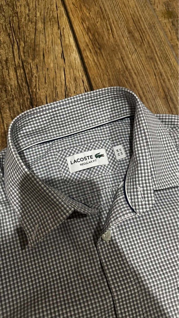 LACOSTE GREY LONGSLEEVE (Category: Longsleeves) located in Manila. Submitted by urban.vintage (Listing ID 1470068872, Image 2). Description: ISSUE: NONE ( NEED WASH ) MOP :GCASH ( NO COD ) SHIP VIA : LALAMOVE & J&T LOCATION : PASIG CITY LENGTH : 27 WIDTH : 20.