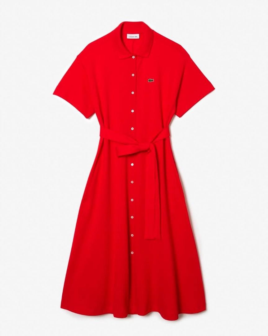 Lacoste Red Dress (Category: Dresses) located in Rizal. Submitted by hiraya16 (Listing ID 1470002980, Image 2). Description: Limited Quantity Onhand ready to ship Size 32 34 36.