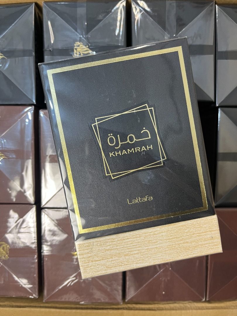 Lattafa Khamrah (Category: Fragrance & Deodorants) located in Caloocan City. Submitted by tsong30 (Listing ID 1470123719, Image 1). Description: Authentic/Original/Legit Also Available: Khamrah Lattafa - 1,800 Qahwa Lattafa - 1,700 Marwa Arabiyat Prestige - 2,600 Nitro Red Dumont - 2,200 Hawas Ice Rasasi - 1850 Club de Nuit Untold Armaf - 2,400 Club de Nuit Blue Iconic Armaf - 2,500 Liquin Brun 1700 Rayhaan Lion 1400 Vulcan Sable 1400 Rayhaan Eli