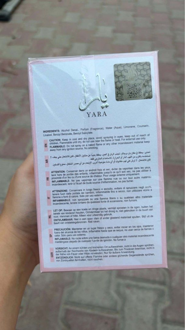 Lattafa Yara Eau De Parfum 100ml (Category: Fragrance & Deodorants) located in San Leonardo. Submitted by iluvkopiii (Listing ID 1470038492, Image 3). Description: Brandnew and authentic from Dubai.
