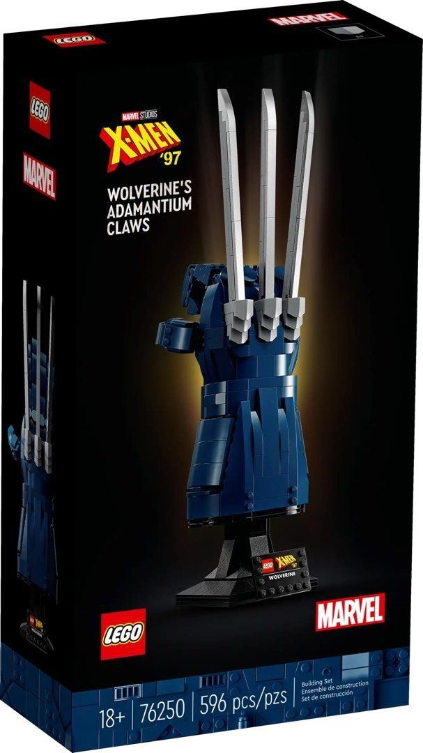 LEGO 76250 Wolverine's Adamantium Claws Marvel X-Men '97, Toys ...