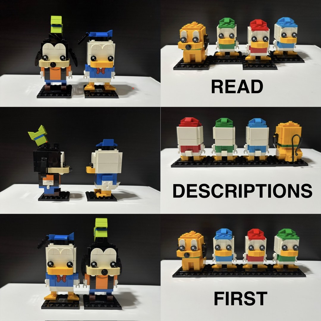 LEGO Brickheadz Disney [Retired Set], Toys & Collectibles, Toys, Lego ...
