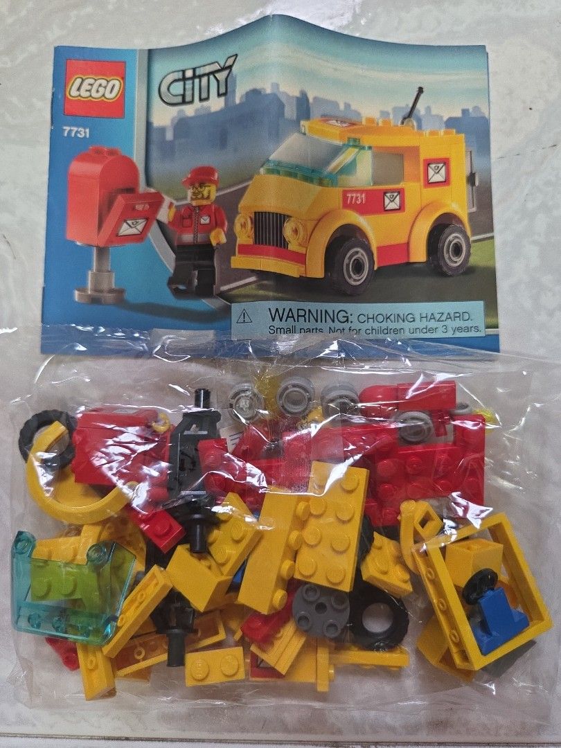 Lego Colltion LEGO City Mail Van Set 7731, Toys & Collectibles, Toys, Lego & Building ...