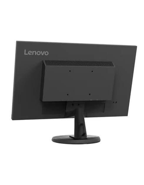 Lenovo Desktop Computer Monitor Screen (Category: Monitor Screens) located in Caloocan City. Submitted by workremote64613 (Listing ID 1470115409, Image 2). Description: - Brand: Lenovo - Color: Sleek black with slim bezels and matte screen finish - Stand: Sturdy round base stand included - Mounting & Ports: VESA mount compatible, with ports conveniently located underneath the back ridge - Condition: Clean unit, well-maintained - Packaging: Comes 