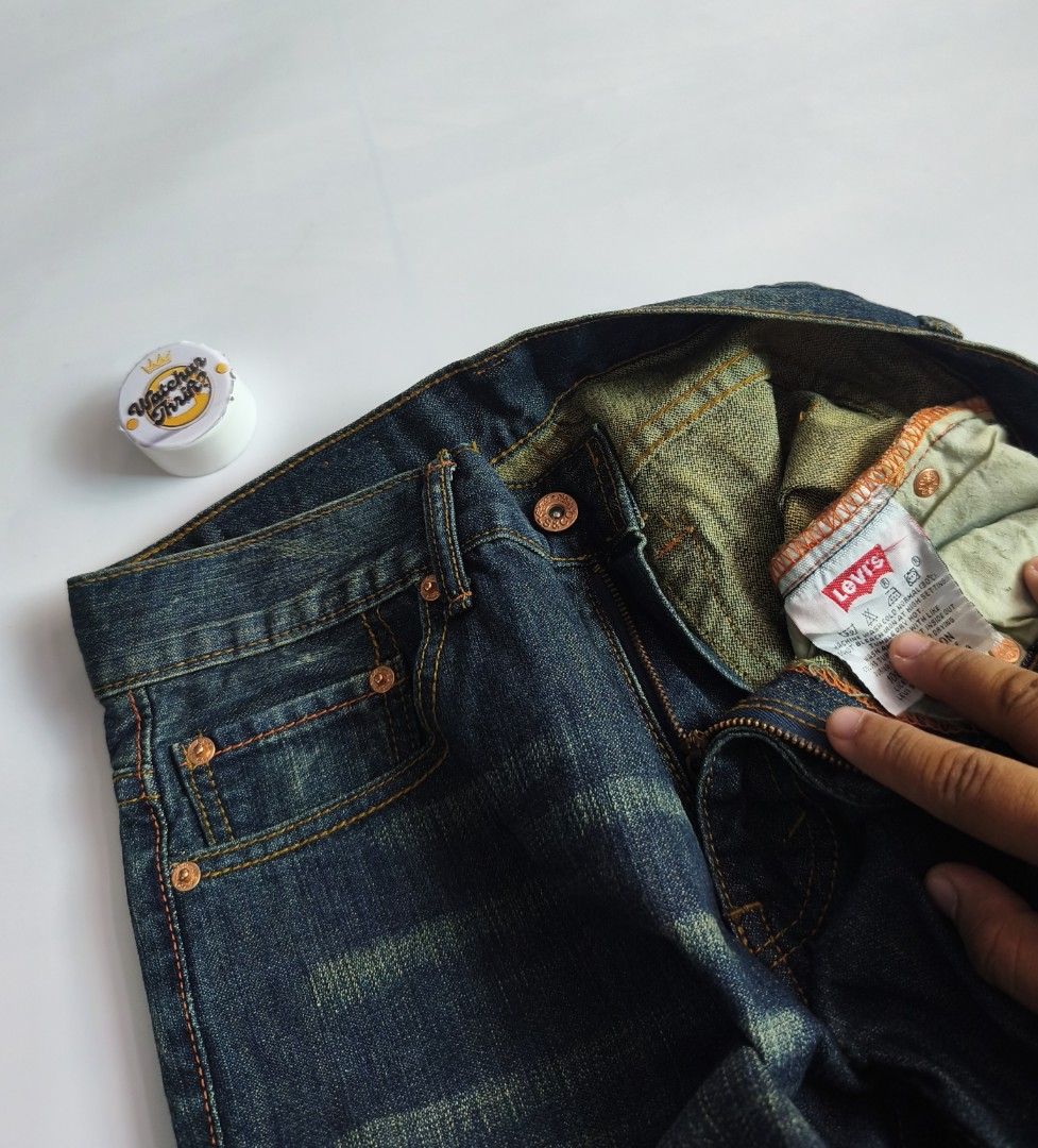 Levi’s 501 OG Fit Jeans (Category: Jeans) located in Manapla. Submitted by gentleturtle_3dc683 (Listing ID 1469948553, Image 2). Description: Levi’s 501 OG Fit Jeans 💵 ₱ 490 📏 Size: Waistline 29 - 30Length 41 Hem 8 🎨 Color Rate: 9.5 /10 or better ✨ Condition: Great Pre-loved thrifted item. 💬 Message us for inquiries!.
