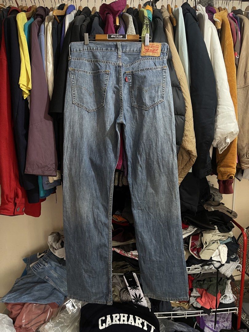 Levi's 527 Slim Bootcut Jeans (Category: Jeans) located in Cabuyao City. Submitted by jeirussamson897 (Listing ID 1469982441, Image 2). Description: Levi's 527 Slim Bootcut Jeans W32 L 34 ontag 34 actual waistline 45 length 9.2 leg hole excellent condition needwash (nalaglag lang sa lupa washable) cut other washtag 9/10 1199+sf.