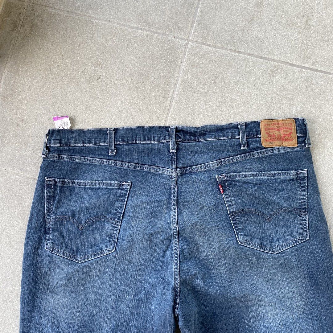 Levi's 559 Stretchable Relaxed Straight Jeans (Category: Jeans) located in Cabuyao City. Submitted by stuffwarsph (Listing ID 1469949987, Image 3). Description: Width 46-52 Length 41 Leg opening 15 Hem 10 Excellent condition No issues 🏷️780.