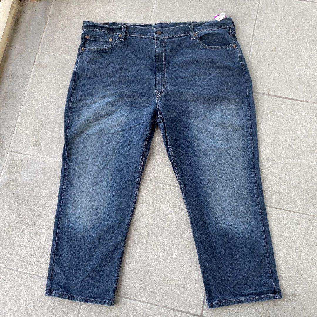 Levi's 559 Stretchable Relaxed Straight Jeans (Category: Jeans) located in Cabuyao City. Submitted by stuffwarsph (Listing ID 1469949987, Image 2). Description: Width 46-52 Length 41 Leg opening 15 Hem 10 Excellent condition No issues 🏷️780.