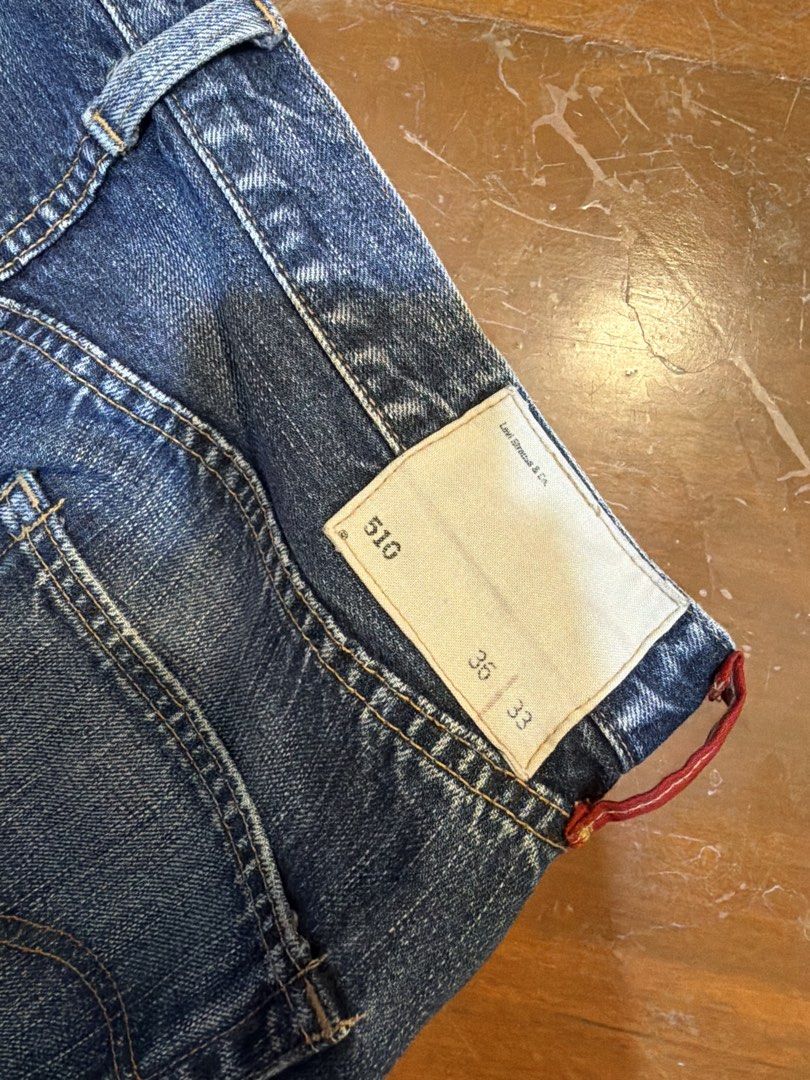Authentic Levi's Loose Redloop 510 jeans (Category: Jeans) located in Zamboanga. Submitted by itsyagurll (Listing ID 1470091481, Image 3). Description: Barely used. No when worn Measurements Waist: 36 Length: 44 Rise: 11 Leg hole: 9.5 MOP: CashG MOD: Jnt or your preferred delivery service ( buyer shoulders shipping fee) 📍Located in Zamboanga City.